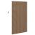Jaluzea pentru Fereastră cu perdele Maro 80 x 160 cm Bambus GartenMobel Dekor