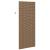 Jaluzea pentru Fereastră cu perdele Maro 100 x 220 cm Bambus GartenMobel Dekor