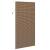 Jaluzea pentru Fereastră cu perdele Maro 120 x 220 cm Bambus GartenMobel Dekor