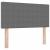 Tăblie cap cu headboard Gri deschis 80 cm Țesătură cu dungi GartenMobel Dekor
