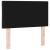 Tăblie din Țesătură Geometric cu headboard Negru 80 cm țesătură GartenMobel Dekor