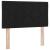 Tăblie din Țesătură Geometric cu headboard Negru 80 cm țesătură GartenMobel Dekor