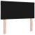 Tăblie din Țesătură Geometric cu headboard Negru 90 cm țesătură GartenMobel Dekor