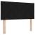 Tăblie din Țesătură Geometric cu headboard Negru 90 cm țesătură GartenMobel Dekor