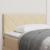 Tăblie din Țesătură Geometric cu headboard Crem 100 cm țesătură GartenMobel Dekor