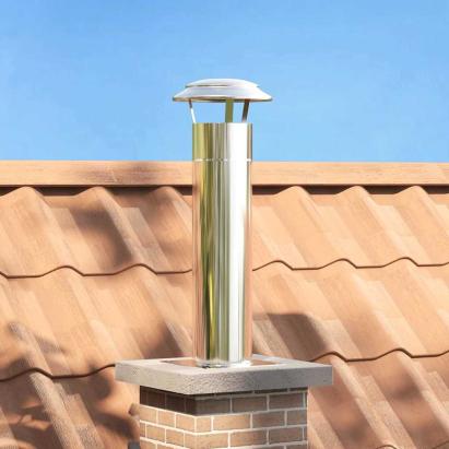 Extensie pentru Capac de Semineu Argintiu 26 x 26 x 50 cm GartenMobel Dekor
