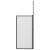Paravan de duș Pliere Other Negru 120 x 70 x 137 cm Aluminiu GartenMobel Dekor