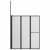 Paravan de duș Pliere Other Negru 120 x 70 x 137 cm Aluminiu GartenMobel Dekor