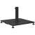 Baze pentru umbrele de exterior Negru 45 x 45 x 31 cm Oțel GartenMobel Dekor