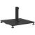Baze pentru umbrele de exterior Negru 45 x 45 x 31 cm Oțel GartenMobel Dekor