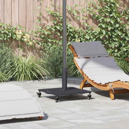 Baze pentru umbrele de exterior Gri închis 45 x 45 x 31.5 cm GartenMobel Dekor