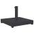 Baze pentru umbrele de exterior Gri închis 45 x 45 x 31.5 cm GartenMobel Dekor