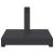 Baze pentru umbrele de exterior Gri închis 45 x 45 x 31.5 cm GartenMobel Dekor