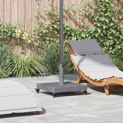 Baze pentru umbrele de exterior Lemn de culoare închisă GartenMobel Dekor