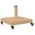 Baze pentru umbrele de exterior Lemn deschis 45 x 45 x 32 cm GartenMobel Dekor