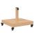 Baze pentru umbrele de exterior Lemn deschis 45 x 45 x 32 cm GartenMobel Dekor