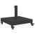 Baze pentru umbrele de exterior Gri închis 45 x 45 x 32 cm GartenMobel Dekor