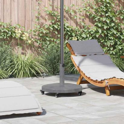 Baze pentru umbrele de exterior Lemn de culoare închisă GartenMobel Dekor