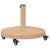Baze pentru umbrele de exterior Lemn deschis 48 x 48 x 32.5 cm GartenMobel Dekor