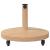Baze pentru umbrele de exterior Lemn deschis 48 x 48 x 32.5 cm GartenMobel Dekor