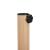 Baze pentru umbrele de exterior Lemn deschis 48 x 48 x 32.5 cm GartenMobel Dekor