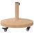 Baze pentru umbrele de exterior Lemn deschis 48 x 48 x 32.5 cm GartenMobel Dekor