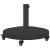Baze pentru umbrele de exterior Negru 48 x 48 x 32.5 cm GartenMobel Dekor
