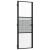 Ușă de interior Negru 76 x 201.5 cm Sticlă securizată, Aluminiu GartenMobel Dekor