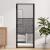Ușă de interior Negru 83 x 201.5 cm Sticlă securizată, Aluminiu GartenMobel Dekor