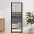 Ușă de interior Negru 76 x 201.5 cm Sticlă securizată, Aluminiu GartenMobel Dekor