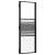Ușă de interior Negru 76 x 201.5 cm Sticlă securizată, Aluminiu GartenMobel Dekor