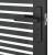 Ușă de interior Negru 83 x 201.5 cm Sticlă securizată, Aluminiu GartenMobel Dekor