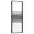 Ușă de interior Negru 83 x 201.5 cm Sticlă securizată, Aluminiu GartenMobel Dekor