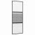 Ușă glisantă Negru 76 x 205 cm Sticlă securizată, Aluminiu GartenMobel Dekor