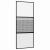 Ușă glisantă Negru 90 x 205 cm Sticlă securizată, Aluminiu GartenMobel Dekor