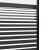 Ușă glisantă Negru 76 x 205 cm Sticlă securizată, Aluminiu GartenMobel Dekor