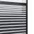 Ușă glisantă Negru 102.5 x 205 cm Sticlă securizată, Aluminiu GartenMobel Dekor
