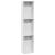 Nisă de Duș Alb 90 x 20 x 9.5 cm Oţel inoxidabil GartenMobel Dekor