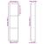 Nisă de Duș Alb 90 x 20 x 9.5 cm Oţel inoxidabil GartenMobel Dekor
