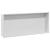 Nisă de Duș Alb 75 x 30 x 9.5 cm Oţel inoxidabil GartenMobel Dekor