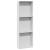 Nisă de Duș Alb 90 x 30 x 9.5 cm Oţel inoxidabil GartenMobel Dekor
