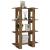 Bibliotecă/Separator cameră, stejar afumat, 80x30x123,5 cm GartenMobel Dekor