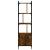 Bibliotecă cu ușă stejar fumuriu 44,5x30x154,5 cm lemn compozit GartenMobel Dekor