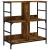 Bibliotecă, stejar fumuriu, 78,5x33x82 cm, lemn prelucrat GartenMobel Dekor