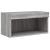 Comodă TV cu lumini LED, gri sonoma, 60x30x30 cm GartenMobel Dekor