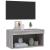 Comodă TV cu lumini LED, gri sonoma, 60x30x30 cm GartenMobel Dekor