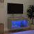 Comodă TV cu lumini LED, gri sonoma, 60x30x30 cm GartenMobel Dekor