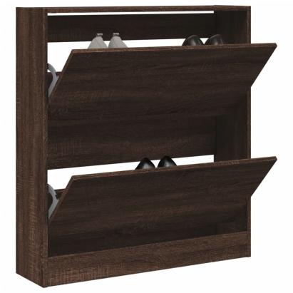 Pantofar, stejar maro, 80x21x87,5 cm, lemn compozit GartenMobel Dekor