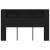 Tablă de pat cu sertar Stejar negru 160 x 19 x 104.5 cm GartenMobel Dekor