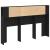 Tablă de pat cu sertar Stejar negru 160 x 19 x 104.5 cm GartenMobel Dekor